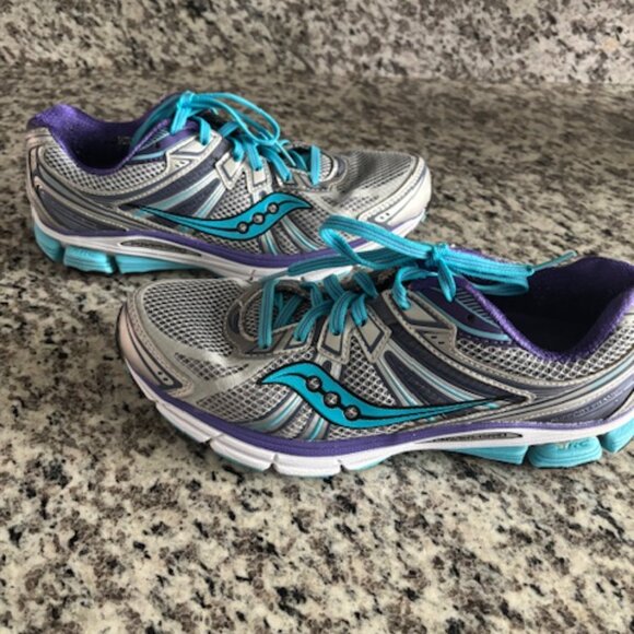 Share Saucony Omni 13 blue/purple running shoes (size 10 women), running, SALE! - Picture 8 of 10